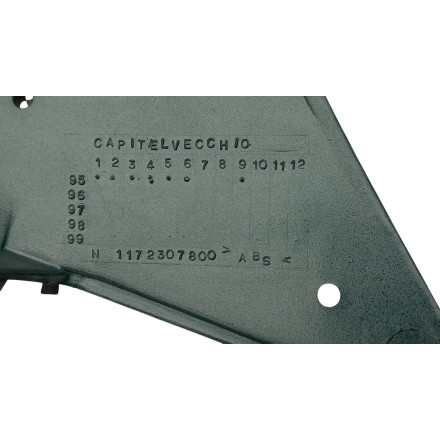 1172307100 VERDE PARAFANGO ANTERIORE ORIGINALE PEUGEOT SV 50 GEO