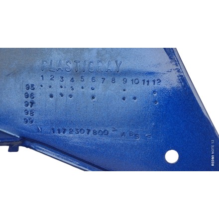 1172307800 BLU COPPIA PARAFANGHI ORIGINALI PEUGEOT SV 50 GEO