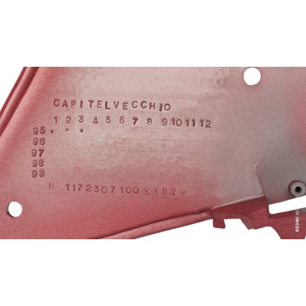 1172307100 ROSSO COPPIA COVER PARAFANGO ORIGINALI PEUGEOT SV 50 GEO