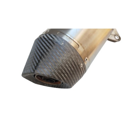 ORIGINALE MALOSSI RX Scarico Marmitta Per Piaggio Beverly 125 2004-2007