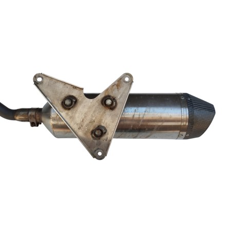 ORIGINALE MALOSSI RX Scarico Marmitta Per Piaggio Beverly 125 2004-2007