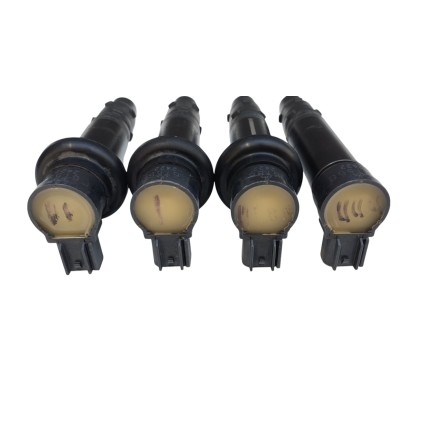 MITSUBISHI SET 4 BOBINE PIPETTE AVVIAMENTO ORIGINALI YAMAHA YZF-R1 2003