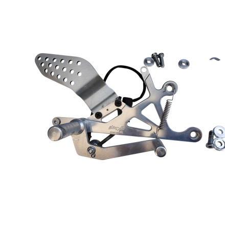 WALTER MOTO SET PEDANE ANTERIORI COMPLETE DI LEVE PER YAMAHA YZF-R1 2003