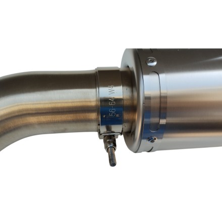 TERMINALE SCARICO MARMITTA CON SILENZIATORE PER YAMAHA YZF-R1 2001