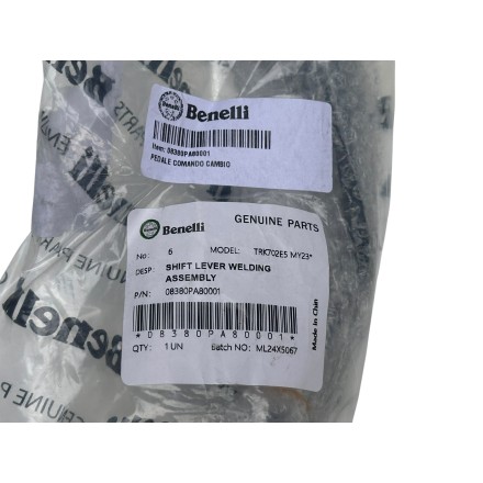 08380PA80001 PEDALE MARCE LEVA CAMBIO ORIGINALE BENELLI TRK 702 / 702X