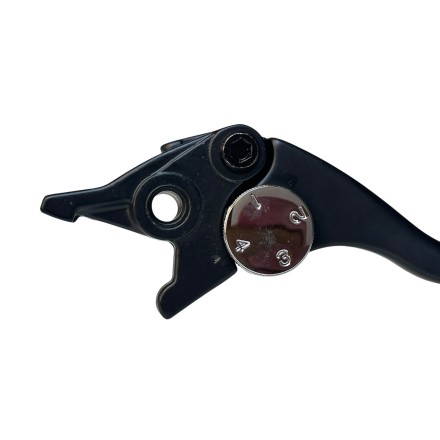 LEVA DESTRA FRENO ANTERIORE REGOLABILE NERA PER KAWASAKI NINJA ZX6R ZXR ZZR GPZ GTR PER TRIUMPH DAYTONA