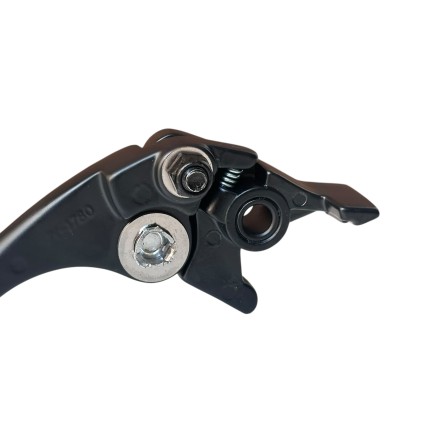 LEVA DESTRA FRENO ANTERIORE REGOLABILE NERA PER KAWASAKI NINJA ZX6R ZXR ZZR GPZ GTR PER TRIUMPH DAYTONA