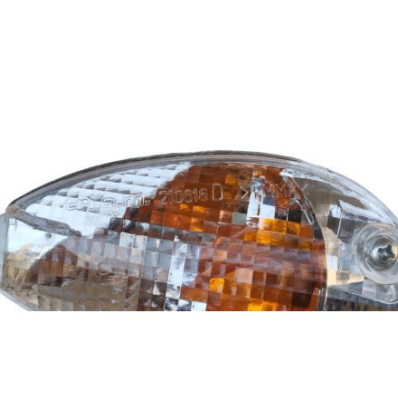 SET 4 FRECCE INDICATORI TRASPARENTI ORIGINALI TRIOM PER PIAGGIO LIBERTY 50 125 150 1997-2003