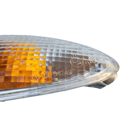 SET 4 FRECCE INDICATORI TRASPARENTI ORIGINALI TRIOM PER PIAGGIO LIBERTY 50 125 150 1997-2003