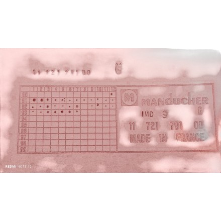 1172179100 1172179000 rosso PANNELLI POSTERIORI ORIGINALI PEUGEOT SV