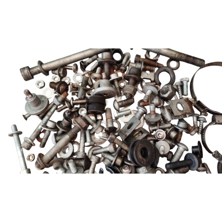 KIT VITERIA BULLONERIA PERNI DADI BULLONI ORIGINALE BMW F650 GS (2000-2003)