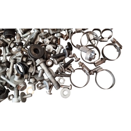 KIT VITERIA BULLONERIA PERNI DADI BULLONI ORIGINALE BMW F650 GS (2000-2003)