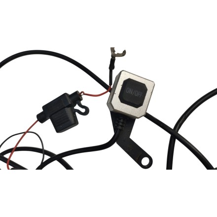 COPPIA FARETTI SUPPLEMENTARI FENDINEBBIA PER BMW F650 GS (2000-2003)