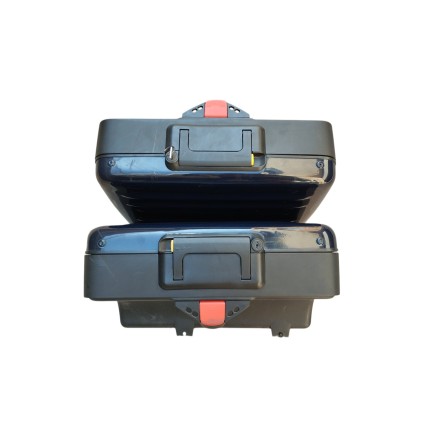 COPPIA BAULETTI VALIGIE LATERALI ORIGINALE BMW F650 GS (2000-2003)