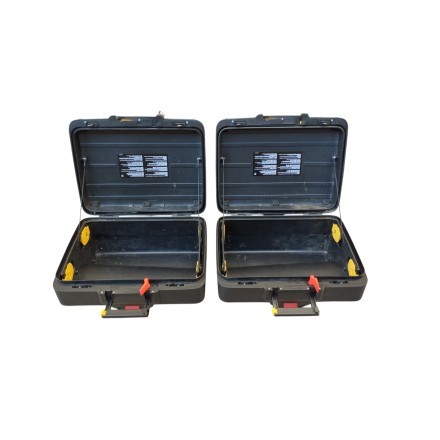 COPPIA BAULETTI VALIGIE LATERALI ORIGINALE BMW F650 GS (2000-2003)