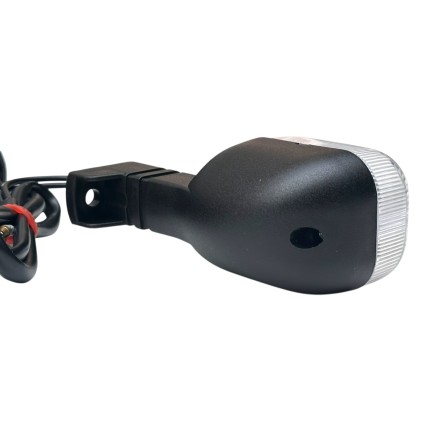 SET 2 FRECCE INDICATORI DI DIREZIONE TRASPARENTI PER CAGIVA PER APRILIA PER DUCATI ETC