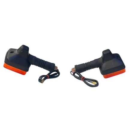 COPPIA FRECCE INDICATORI DIREZIONALI ANTERIORI PER YAMAHA DT 125 R (1989-2000) / XTZ / TDR / TW 200 / SUPER TENERE