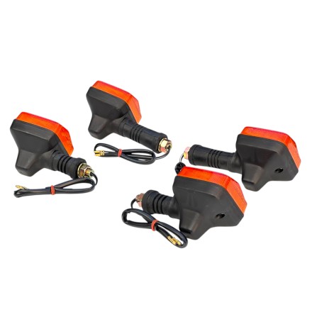 SET 4 FRECCE INDICATORI DIREZIONALI PER YAMAHA DT 125 R (1989-2000) / XTZ / TDR / TW 200 / SUPER TENERE