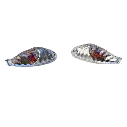 COPPIA FRECCE INDICATORI POSTERIORI PER PIAGGIO NRG 50 DD MC2 (1996-2010)