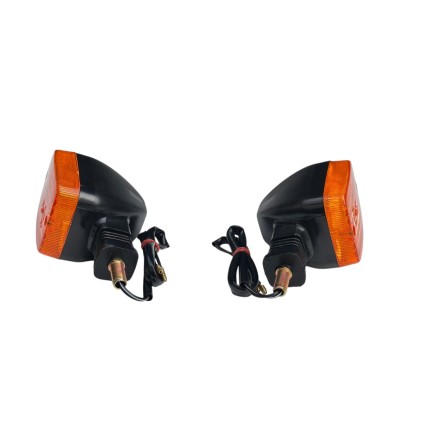 COPPIA 2 FRECCE INDICATORI DIREZIONE POSTERIORI PER SUZUKI DR 600 S-R (1985-1989) / 650 DAKAR  GSX-R 750 86 RG GAMMA 500/250