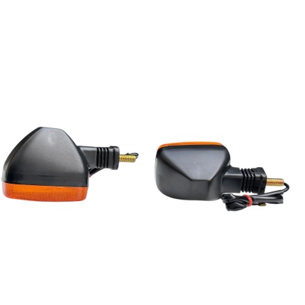 COPPIA 2 FRECCE INDICATORI DIREZIONE POSTERIORI PER SUZUKI DR 600 S-R (1985-1989) / 650 DAKAR  GSX-R 750 86 RG GAMMA 500/250