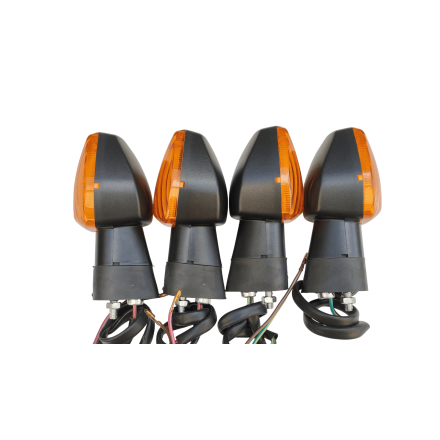 SET 4 FRECCE INDICATORI DIREZIONALI PER HONDA CBR 600RR 600F 1000 954 HORNET 900 (VEDERE DESCRIZIONE)