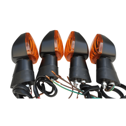 SET 4 FRECCE INDICATORI DIREZIONALI PER HONDA CBR 600RR 600F 1000 954 HORNET 900 (VEDERE DESCRIZIONE)