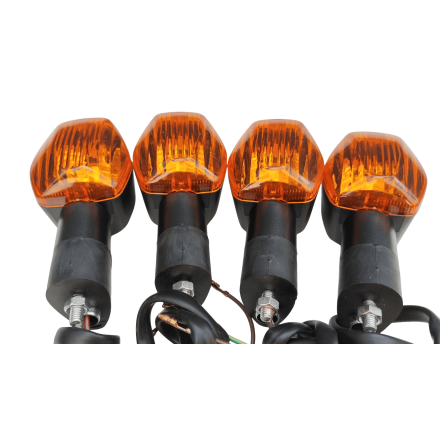 SET 4 FRECCE INDICATORI DIREZIONALI PER HONDA CBR 600RR 600F 1000 954 HORNET 900 (VEDERE DESCRIZIONE)