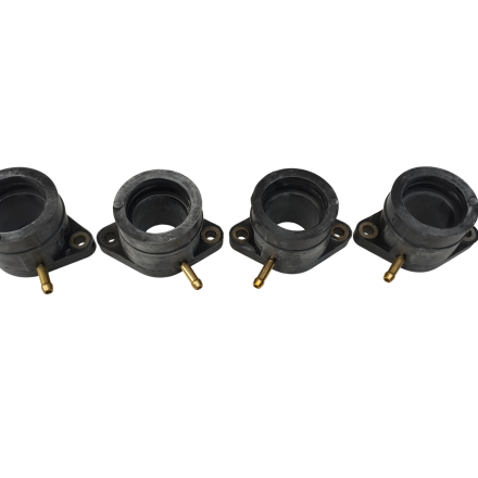 KIT 4 COLLETTORI ASPIRAZIONE MANICOTTI MOTORE PER YAMAHA XJR 400 (1993-2007) FZ 400 FZR