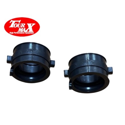 TOURMAX SET 2 COLLETTORI ASPIRAZIONE MOTORE PER HONDA NT 400 BROS transalp 600 shadow 750 650 xl 650v revere nv 400