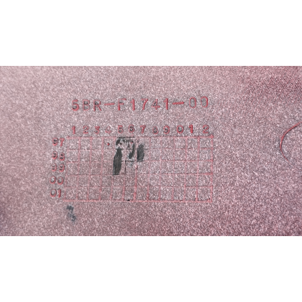 5BRF174100 CARENA FIANCHETTO ROSSO ORIGINALE YAMAHA YQ 50 AEROX