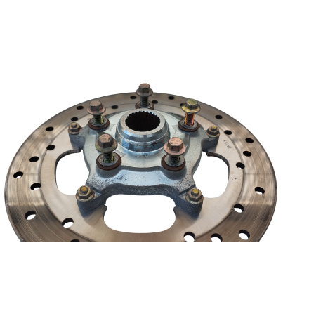 DISCO FRENO RUOTA POSTERIORE CON SUPPORTO ORIGINALE PIAGGIO X8 400 2006