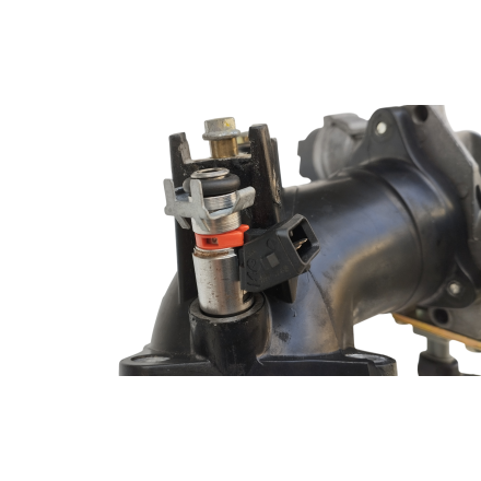 CORPO FARFALLATO CON INIETTORE TPS MOTORE ORIGINALE PIAGGIO X8 400 2006