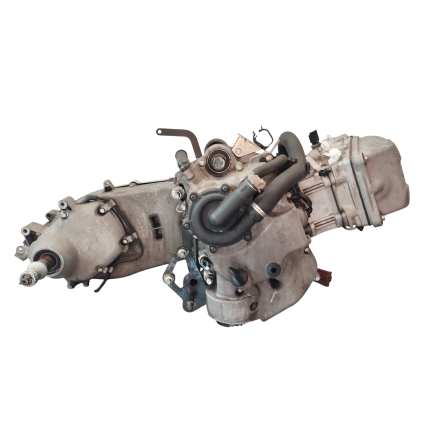 *M521M* BLOCCO MOTORE ENGINE COMPLETO ORIGINALE PIAGGIO X8 400 2006
