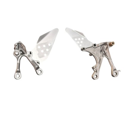 KIT PEDANE ANTERIORI COMPLETE NUOVE PER KAWASAKI ZX-6R Ninja (2005-2008)