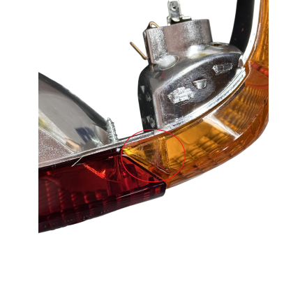 FARO STOP FANALE POSTERIORE CON FRECCE ARANCIO PER GILERA RUNNER 50 125 180