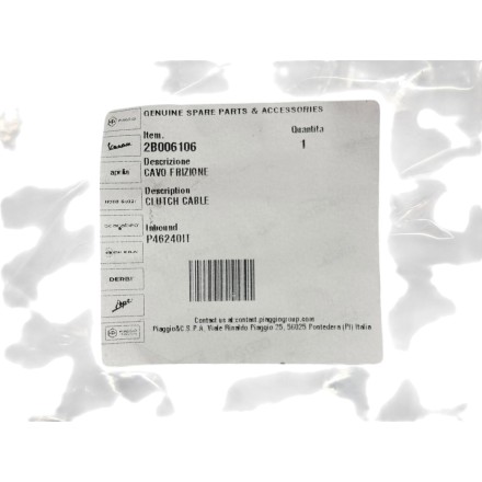 2B006106 CAVO FRIZIONE ORIGINALE MOTO GUZZI V7 III / V9 Bobber (2017-2024)