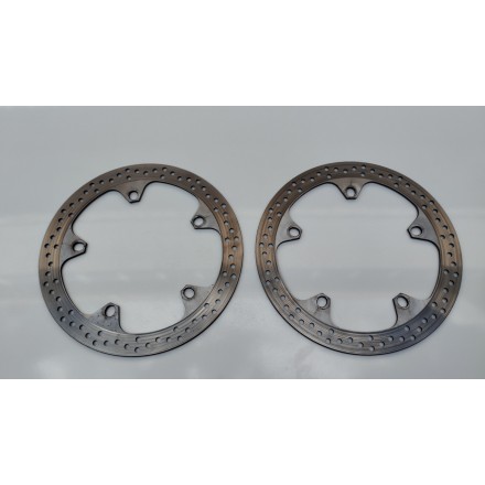 COPPIA DISCHI FRENO RUOTA ANTERIORE ORIGINALE BMW K1200 R 2006