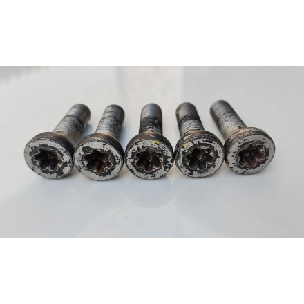 SET 5 PERNI VITI BULLONI RUOTA POSTERIORE ORIGINALE BMW K1200 R 2006