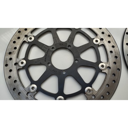 COPPIA DISCHI FRENO RUOTA ANTERIORE ORIGINALE CFMOTO 800MT EXPLORE 2023