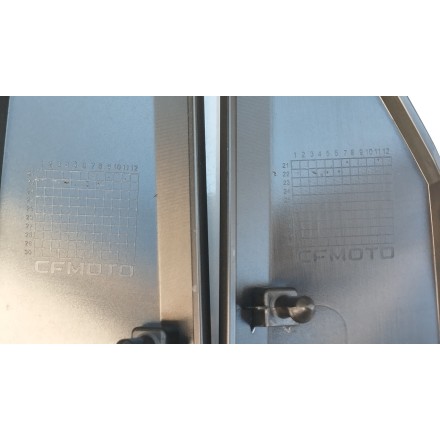 COPPIA COVER FIANCHETTI SELLA RADIATORE ORIGINALE CFMOTO 800MT EXPLORE 2023