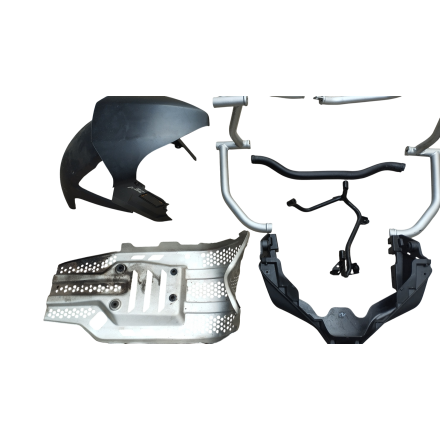 SET INCIDENTATO RADIATORE CERCHIO CARENE ORIGINALE CFMOTO 800MT EXPLORE 2023