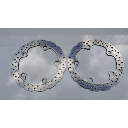 COPPIA DISCHI FRENO RUOTA ANTERIORE ORIGINALE VOGE VALICO 500 DSX 2022