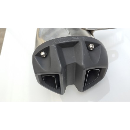 TERMINALE SCARICO SILENZIATORE MARMITTA ORIGINALE VOGE VALICO 500 DSX 2022