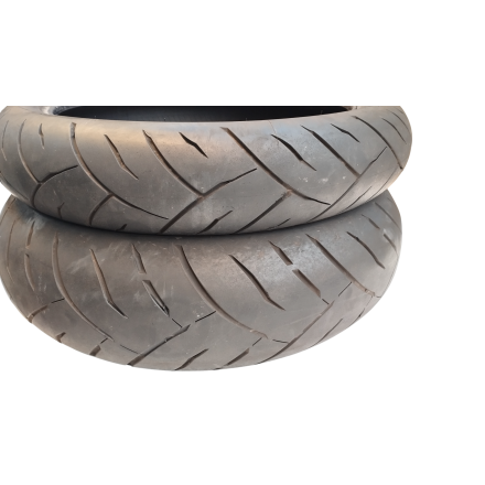 SUPERMAXX ST MAXXIS COPPIA GOMME PNEUMATICI 180/55 ZR17 120/70 17