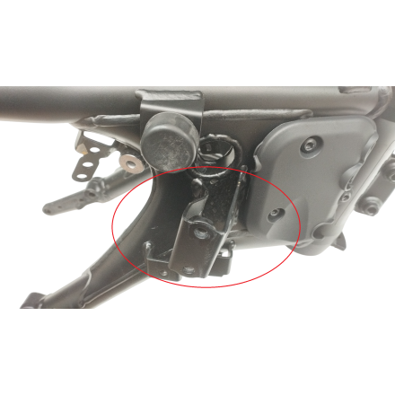 TELAIO QUADRO PRINCIPALE CON DOCUMENTI E TARGA ORIGINALE CFMOTO 800MT EXPLORE 2023