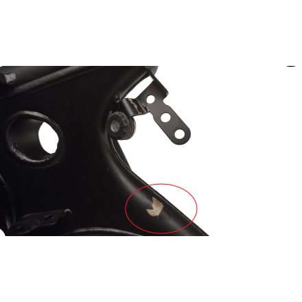 TELAIO QUADRO PRINCIPALE CON DOCUMENTI E TARGA ORIGINALE CFMOTO 800MT EXPLORE 2023