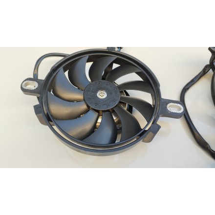 COPPIA VENTOLE ELETTROVENTOLE RADIATORE ACQUA ORIGINALE QJMotor SRT 800 2024