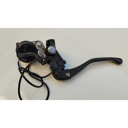 GRUPPO POMPA FRENO ANTERIORE CON LEVA E SENSORE ORIGINALE QJMotor SRT 800 2024