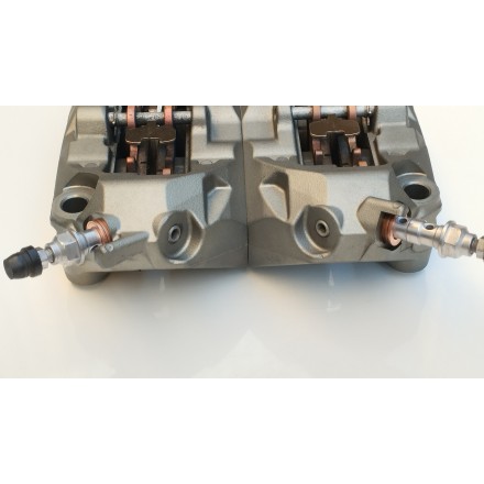 BREMBO COPPIA 2 PINZE FRENO RUOTA ANTERIORI ORIGINALE QJMotor SRT 800 2024